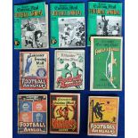 Football Annuals, a collection of 9 Leicester Evening Mail Football Annuals, 1934/35, 1935/36,