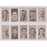 Cigarette & trade cards, Clifford's, Footballers (40/50, nos 1-40 inclusive, gen gd) sold with a set