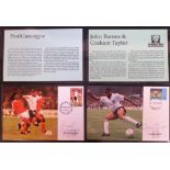 Football Autographs, Westminster Italia, 1990 World Cup Collection, three special binders containing