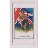 Cigarette card, Aikman's, Army Pictures, Cartoons etc, type card, 'One of Our Boys' (gd/vg) (1)
