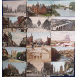 Postcards, Yorkshire, a collection of approx. 250 cards, RP's and printed, urban and rural views,