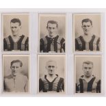 Cigarette cards, Phillips, Footballers (all Pinnace back), 'L' size, 36 different cards, numbered