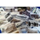 Postcards, Devon, Brixham, a collection of approx. 160 cards, RP's & printed, inc. harbour,