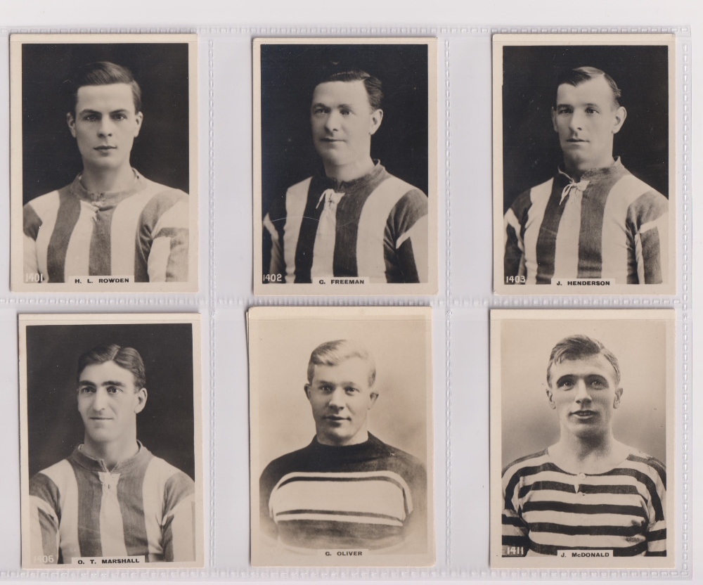 Cigarette cards, Phillips, Footballers (all Pinnace back), 'L' size, 36 different cards, numbered - Image 4 of 6