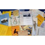 Ephemera, 170+ items dating from the late 19th/mid 20thC to include Chislehurst Golf Club Route
