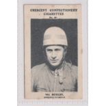 Trade card, Crescent Confectionery, Sportsmen, type card, no 97, Vic Huxley, Speedway Champion (some