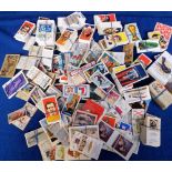Trade cards, a large quantity of cards, various manufacturers & series, duplication throughout