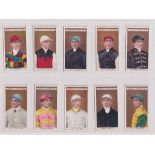 Cigarette cards, Ogden's, Horse Racing, three sets, Owners, Racing Colours & Jockeys (Blue back,