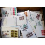 Stamps, Large box of mainly GB first day covers, many with Windsor postmarks and several with