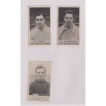 Trade cards, Anon (Clarnico), Footballers, three cards, H. Jones & H.M. Bulling both Nottingham