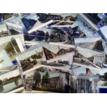 Postcards, an FGO Stuart published collection of approx. 120 cards, mostly Hampshire street scenes &