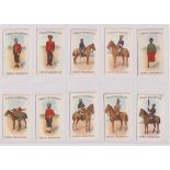 Cigarette cards, Wills (Overseas), Indian Regiment Series (set, 50 cards, two with 'Scissors' backs)