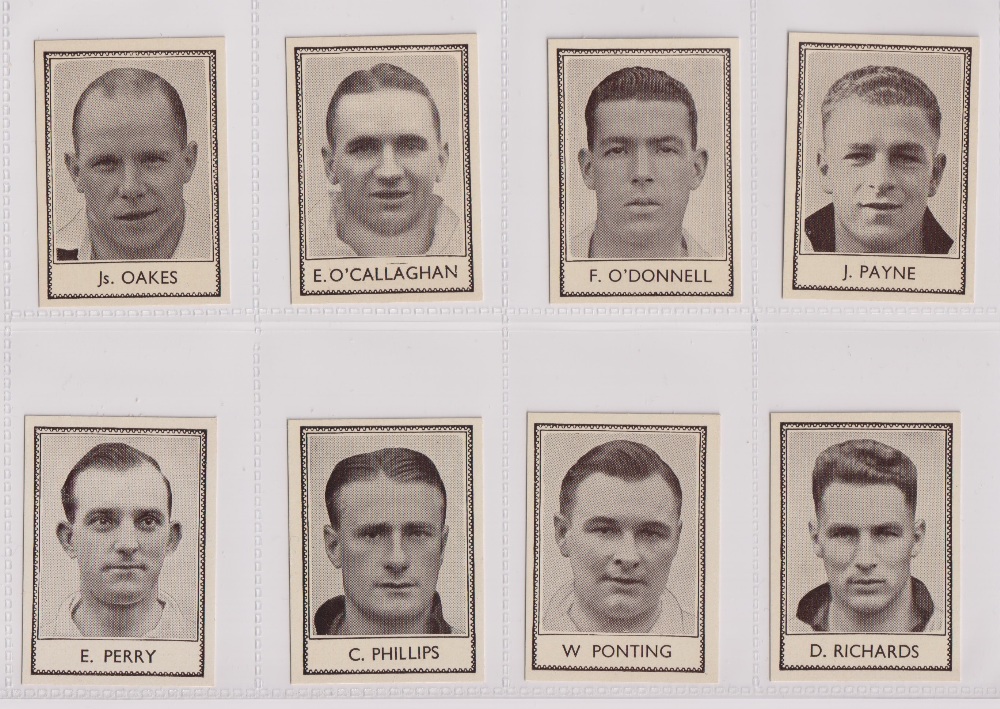 Trade cards, Barratt's, Famous Footballers (Numbered), 1937, ref HB35-C (set, 110 cards) (vg) - Image 12 of 15