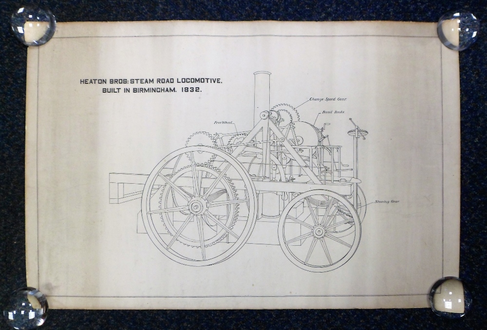 Ephemera, a large qty. of items to include a 1919 dated poster of Heaton Bros. Steam Road - Image 8 of 9