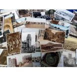 Postcards, Gloucestershire & Somerset, a collection of approx. 200 cards, RP's & printed, inc.