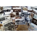 Postcards, Devon, a collection of approx. 170 cards, RP's & printed, various locations inc.