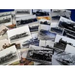 Postcards, Rail, a good collection of approx. 450 cards and photos of various rail companies'