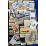 Cigarette cards, accumulation of approx. 100 sets & part sets, some in heavy duplication, various