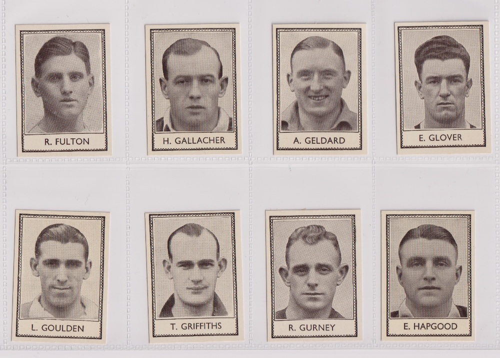 Trade cards, Barratt's, Famous Footballers (Numbered), 1937, ref HB35-C (set, 110 cards) (vg) - Image 7 of 15