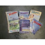 Popular Flying Magazine, 75+ copies dating from the 1930s, many with attractive covers (fair/gd,