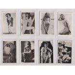 Cigarette cards, Raymond Revuebar, Striptease Artistes (set, 25 cards) (vg)