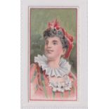 Cigarette card, United Tobacconist's Association Ltd, Pretty Girl Series, RASH, type card, ref h8,