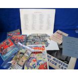 Ephemera, an exceptional collection of mixed ephemera to include 2 copies of Shell's 'The Modern