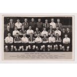 Football postcard, Hull City, August 1936, photographic card by W.H. Duncan, Hull (unused, vg) (1)