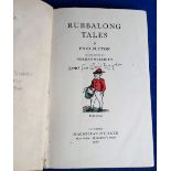 Children's Literature / Autograph, Enid Blyton, hardbacked book 'Rubbalong Tales' by Enid Blyton,