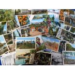 Postcards, Caribbean Islands, a collection of approx. 130 cards mostly printed, inc. street