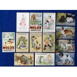 Postcards, Advertising, a good dog food selection of 13 cards inc. Viscan & Phoenix meaty biscuits