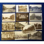 Postcards, an RP selection of 13 cards of Middlesex inc. Laundry Worker (female) Stuart Rd