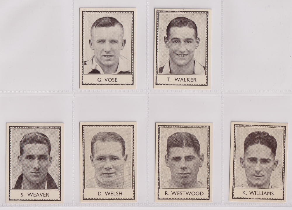 Trade cards, Barratt's, Famous Footballers (Numbered), 1937, ref HB35-C (set, 110 cards) (vg) - Image 15 of 15