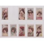 Cigarette cards, Ogden's, Beauties HOL, (Blue printed back) (24/26) ref H192, missing pictures no