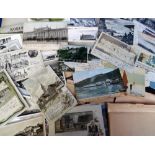 Postcards, Germany, a collection of 240+ cards, RP's & printed, various ages & locations, some in