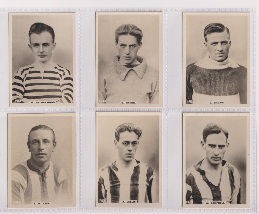 Cigarette cards, Phillips, Footballers (all Pinnace back), 'L' size, 36 different cards, numbered - Image 5 of 6