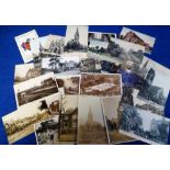 Postcards, Surrey, a selection of approx. 30 cards of Surbiton, Surrey. With RP's of Surbiton