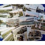 Postcards, a box containing 650+ cards published by Peacock Autochrom 'The Pictorial Stationery Co