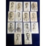 Football postcards, Huddersfield FC, a collection of 14, 1920's, photographic player portrait cards,