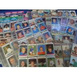 Trade cards, A&BC Gum, a collection of 13 football card sets, all with slight trim where made to fit