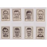 Trade cards, Barratt's, Famous Footballers (Numbered), 1937, ref HB35-C (set, 110 cards) (vg)