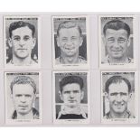 Trade cards, News Chronicle, Footballers, Torquay (set, 12 cards) (vg)
