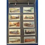 Cigarette & trade cards, a collection of 8 Railway related sets, Barratt's Trains, Churchman's