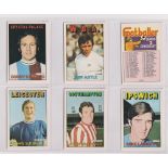 Trade cards, A&BC Gum, Footballers (Orange/Red, 110-219) (set, 110 cards) (vg/ex)