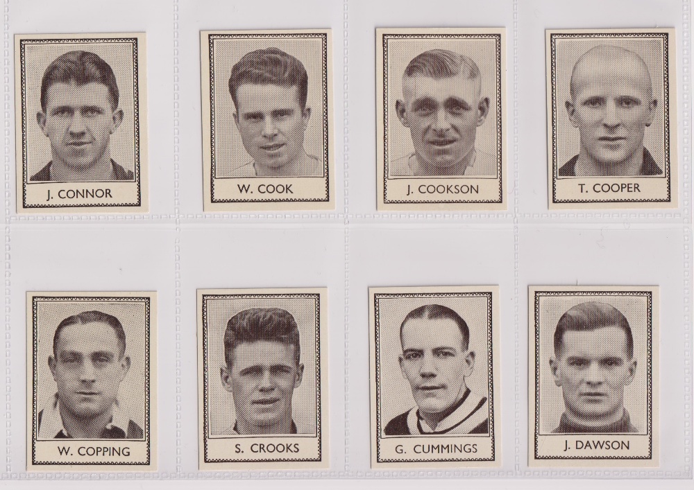 Trade cards, Barratt's, Famous Footballers (Numbered), 1937, ref HB35-C (set, 110 cards) (vg) - Image 5 of 15