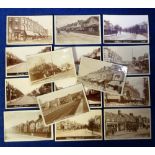 Postcards, Middlesex, a good RP selection of 15 cards of Harrow, Wealdstone, and Greenhill areas
