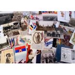 Postcards, Military, a collection of 75+ WW1 related cards inc. patriotic, comic, soldiers, RP's &