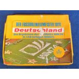 Trade cards, Germany, Stockhaus, 'Der Fussballweltmeister 1974' (World Cup 1974) counter display box