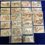 Trade cards, Liebig, a collection of 5 scarce Dutch language sets, S454 Carmen (Opera), S446