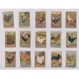 Trade cards, Spratt's, Poultry Series, 'K' size (set, 100 cards) (gd)